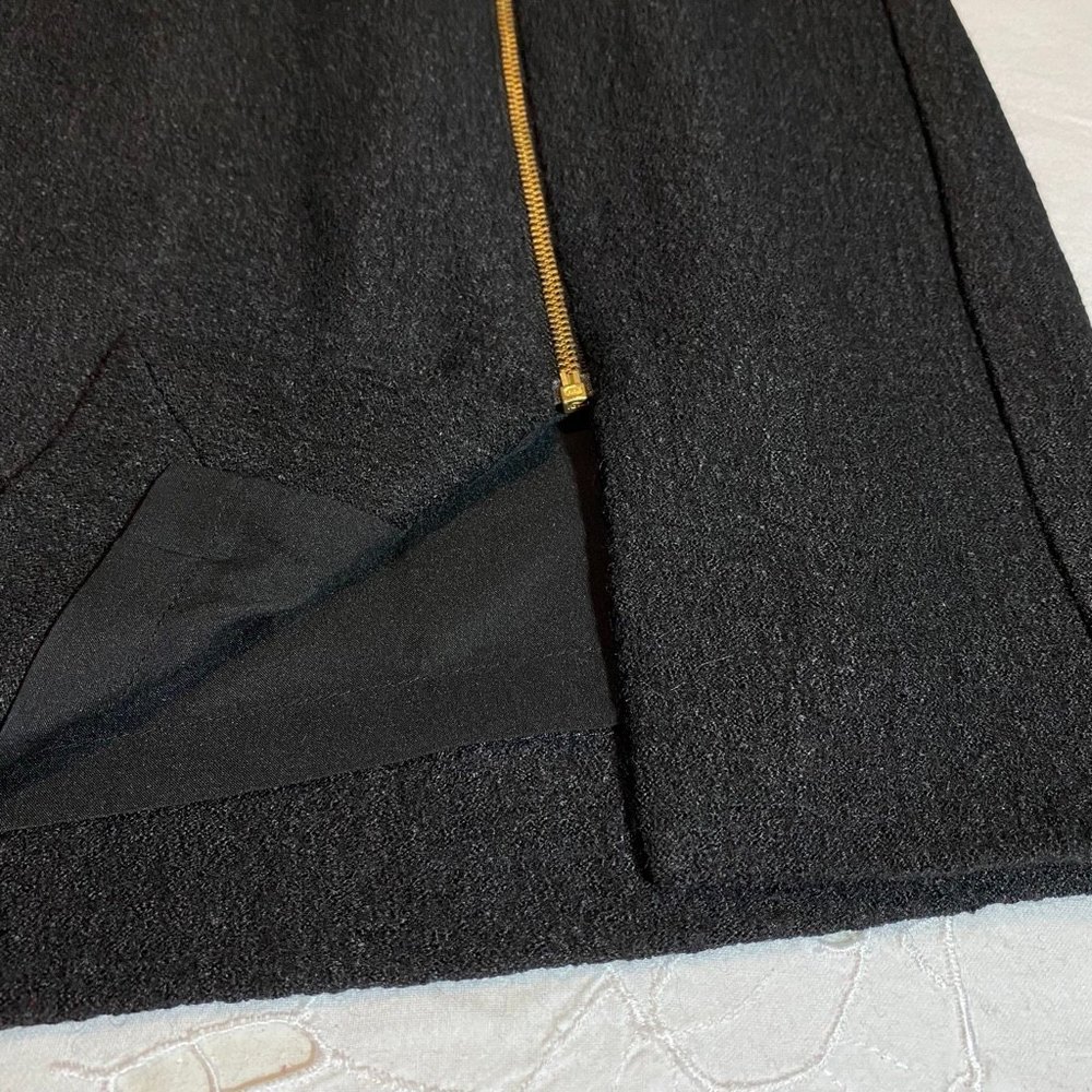 Banana Republic Wool Pencil Skirt Size 6 Black. - Picture 3 of 4